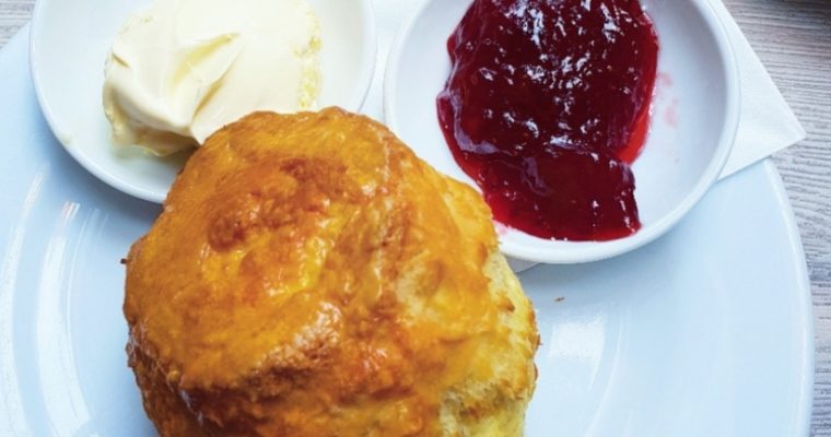 British scones @ theehuis, Londen