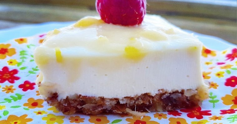 Lemon cheesecake