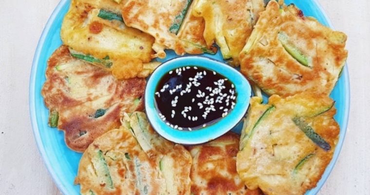 Courgette pannenkoekjes (hobak jeon)