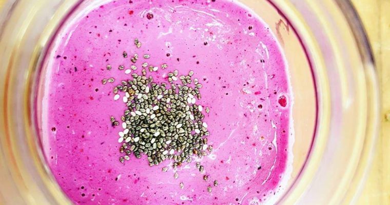 Pink smoothie