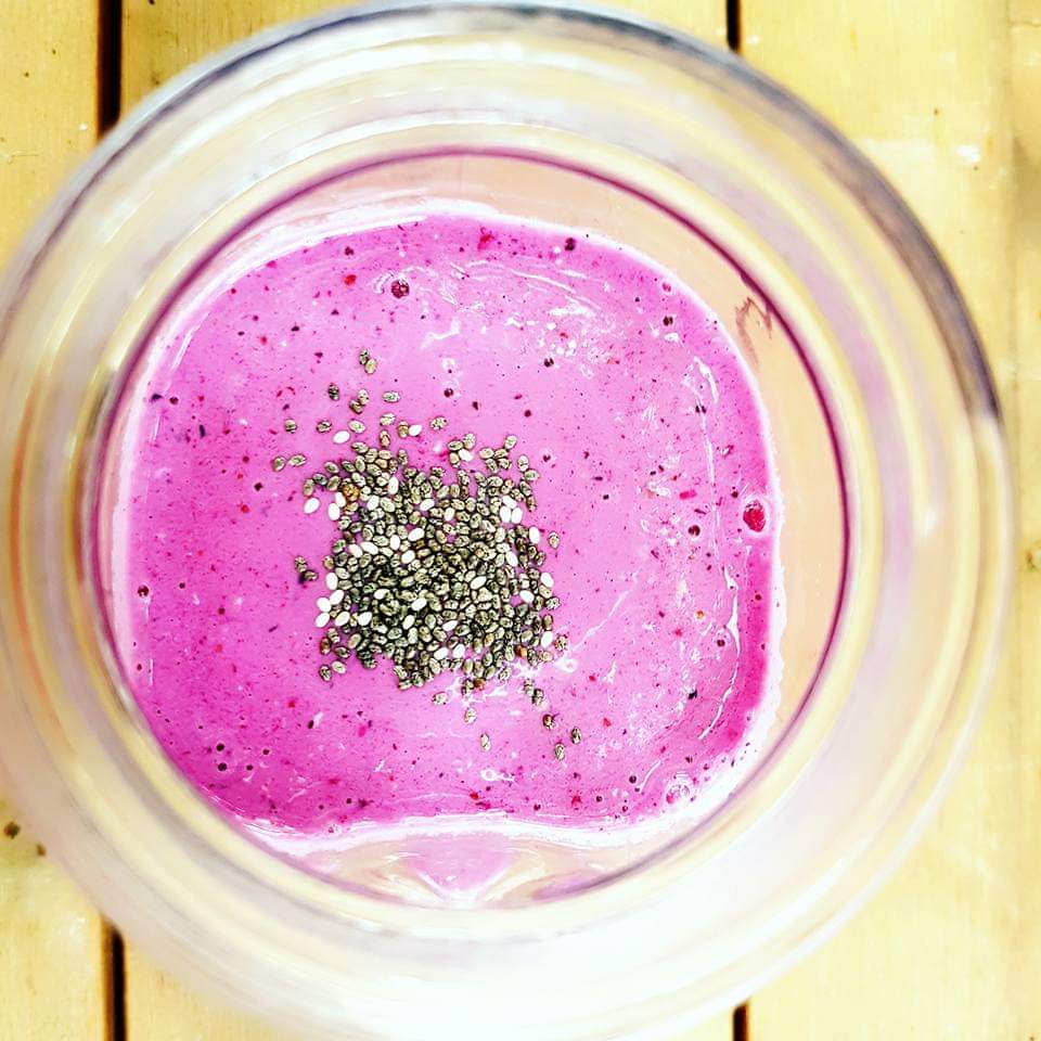 Pink smoothie