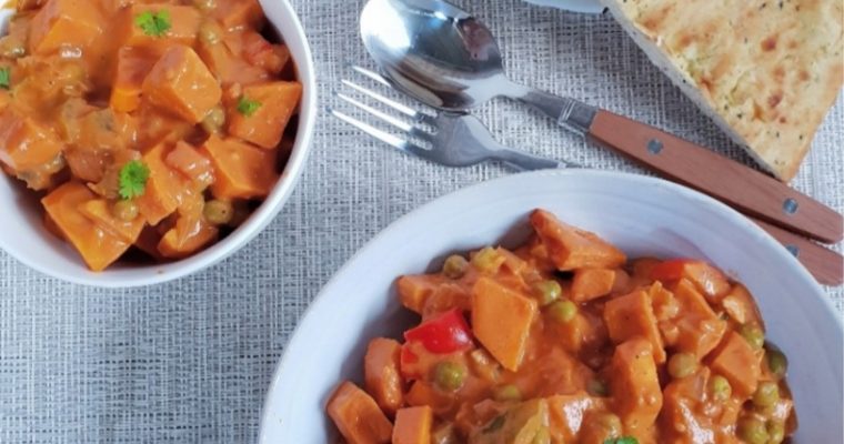 Sweet potato curry (vegan)