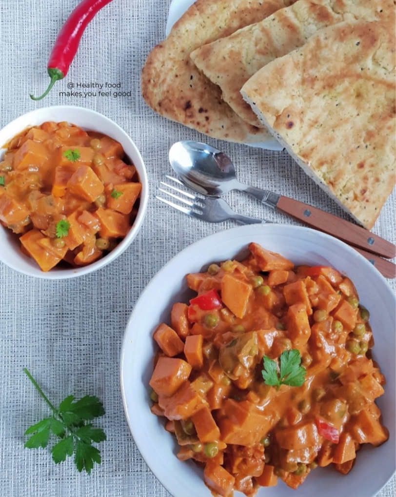 Sweet potato curry (vegan)