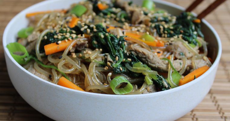 Koreaanse Japchae