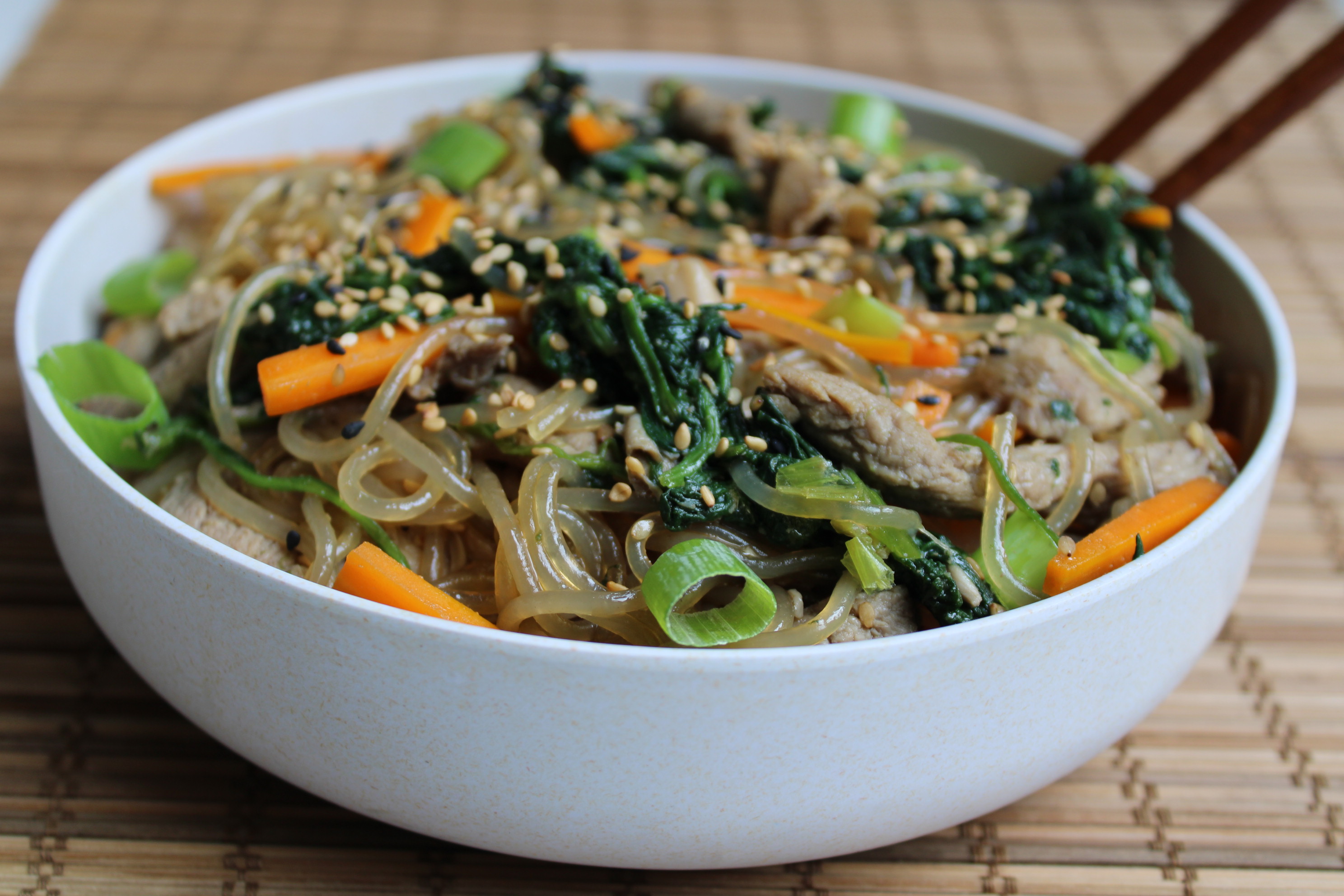 Koreaanse Japchae