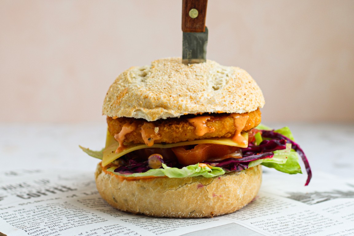K-Crispy Chic Burger (De Vegetarische Slager)